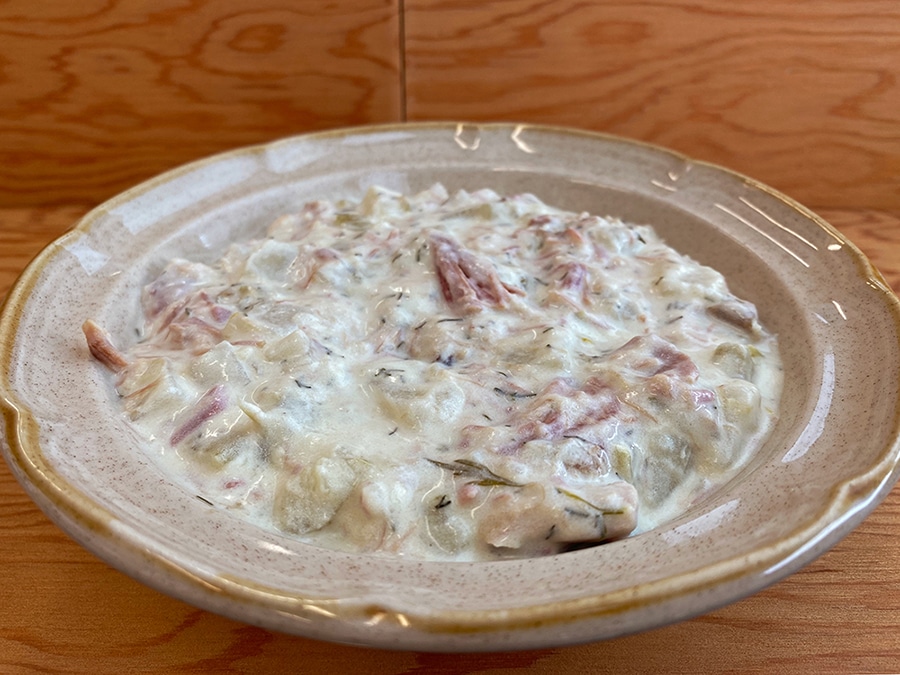 Featured image for “Creamy Potato and Ham Hocks Soup”